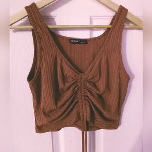 Women's Shein Crop Top Sz L